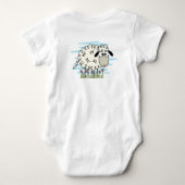 Cartoon Sheep T - Shirt (Rückseite)