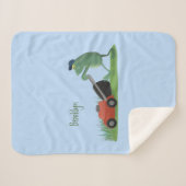 Cartoon Sherpadecke (Vorderseite (Horizontal))