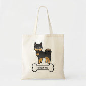 Cartoon Shiba Inu Tragetasche (Vorne)
