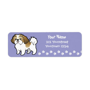 Cartoon Shih Tzu (Welpe geschnitten)