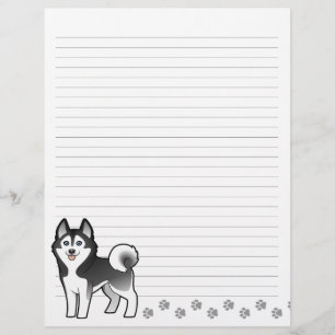 Cartoon Siberian Husky / Alaskan Malamute