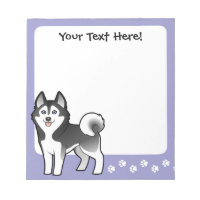 Cartoon Siberian Husky / Alaskan Malamute