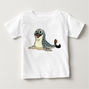 Cartoon-Siegel Baby T-shirt