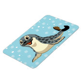 Cartoon Siegel Magnet (Linke Seite)