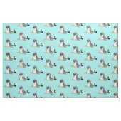 Cartoon Siegel Stoff (Fat Quarter (45,7 x 55,9 cm))