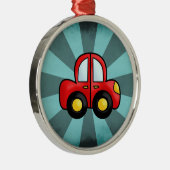 Cartoon Silbernes Ornament (Rechts)