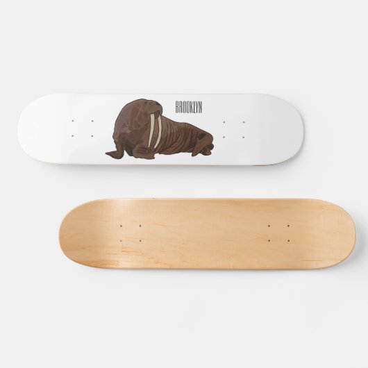Cartoon Skateboard (Horizontal)