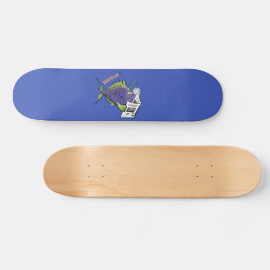 Cartoon Skateboard (Horizontal)