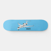 Cartoon Skateboard (Horizontal)