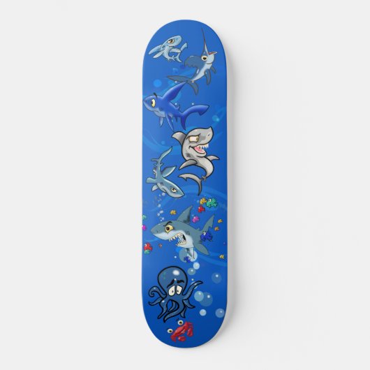 Cartoon Skateboard (Vorderseite)