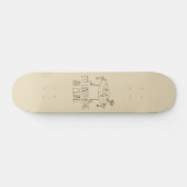 Cartoon Skateboard (Horizontal)