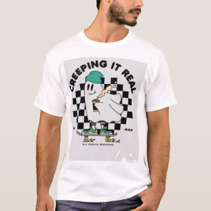 Cartoon Skater im modernen Stil - lustiges Design  T-Shirt