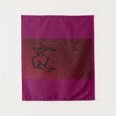 Cartoon Sketch Wandteppich (Vorderseite)