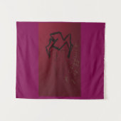 Cartoon Sketch Wandteppich (Vorderseite (Horizontal))