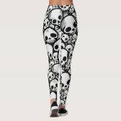 Cartoon Skull Leggings (Rückseite)