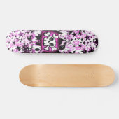 Cartoon Skull Skateboard (Horizontal)
