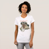 Cartoon Sloth Christmas T Shirt (Vorne ganz)