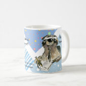 Cartoon Sloth Nickerchen Time Kaffeetasse (VorderseiteRechts)