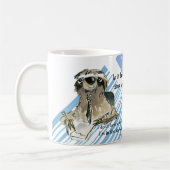 Cartoon Sloth Nickerchen Time Kaffeetasse (Links)