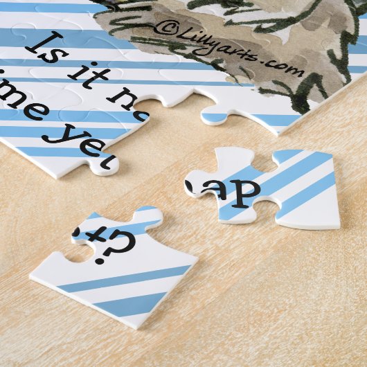 Cartoon Sloth Nickerchen Time Puzzle (Seite)