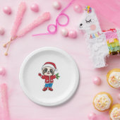 Cartoon Sloth Wealth Pappteller (Party)