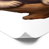 Cartoon-Slotillustrierung Poster (Ecke)