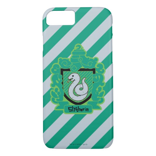 Cartoon Slytherin Wappen Case-Mate iPhone Hülle (Rückseite)