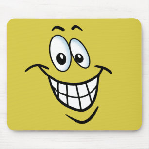 Cartoon Smile Mousepad