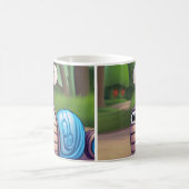 Cartoon Snail Kaffeetasse (Mittel)