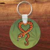 Cartoon Snake Schlüsselanhänger (Vorderseite)