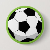 Cartoon Soccer Ball Button (Vorderseite)
