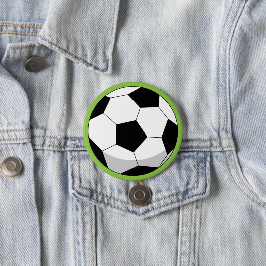 Cartoon Soccer Ball Button (Beispiel)