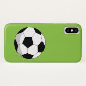 Cartoon Soccer Ball Case-Mate iPhone Hülle (Rückseite (Horizontal))