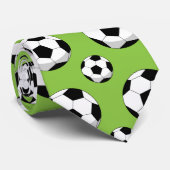 Cartoon Soccer Ball Krawatte (Gerollt)
