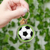 Cartoon Soccer Ball Schlüsselanhänger (Hand)