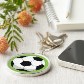 Cartoon Soccer Ball Schlüsselanhänger (Seite)