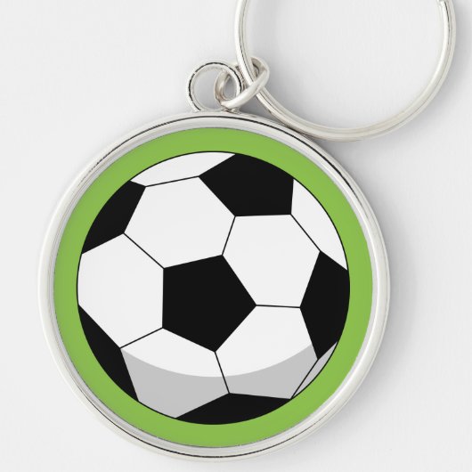 Cartoon Soccer Ball Schlüsselanhänger (Vorne)