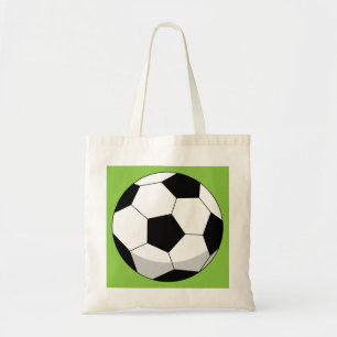 Cartoon Soccer Ball Tragetasche