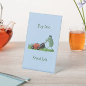 Cartoon Sockelschild (In SItu)