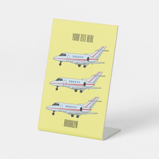 Cartoon Sockelschild (Vorderseite)