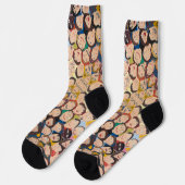 Cartoon Socken (Linkes Detail)
