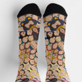 Cartoon Socken (Oben)