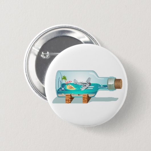 Cartoon Souvenir Flasche Button (Vorne & Hinten)