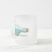 Cartoon Souvenir Flasche Mattglastasse (Vorderseite Links)