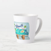 Cartoon Souvenir Flasche Milchtasse (Rechte Ecke)
