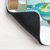 Cartoon Souvenir Flasche Mousepad (Ecke)