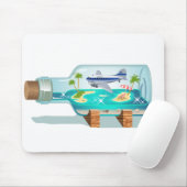 Cartoon Souvenir Flasche Mousepad (Mit Mouse)