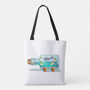 Cartoon Souvenir Flasche Tasche