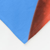 Cartoon Space Ship Alien Planet Fleecedecke (Ecke)