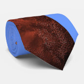 Cartoon Space Ship Alien Planet Krawatte (Gerollt)